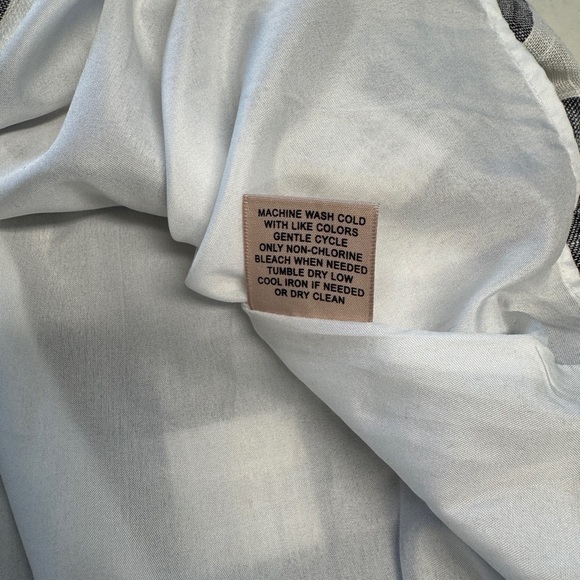 Philosophy Monochrome  Linen Plaid Dress Size Small NWT - Picture 6 of 6